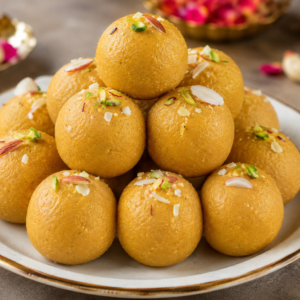 Desi ghee Basen Laddoo